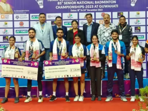 16-Year-Old Anmol Delegated Public Boss At Senior Public Badminton Titles