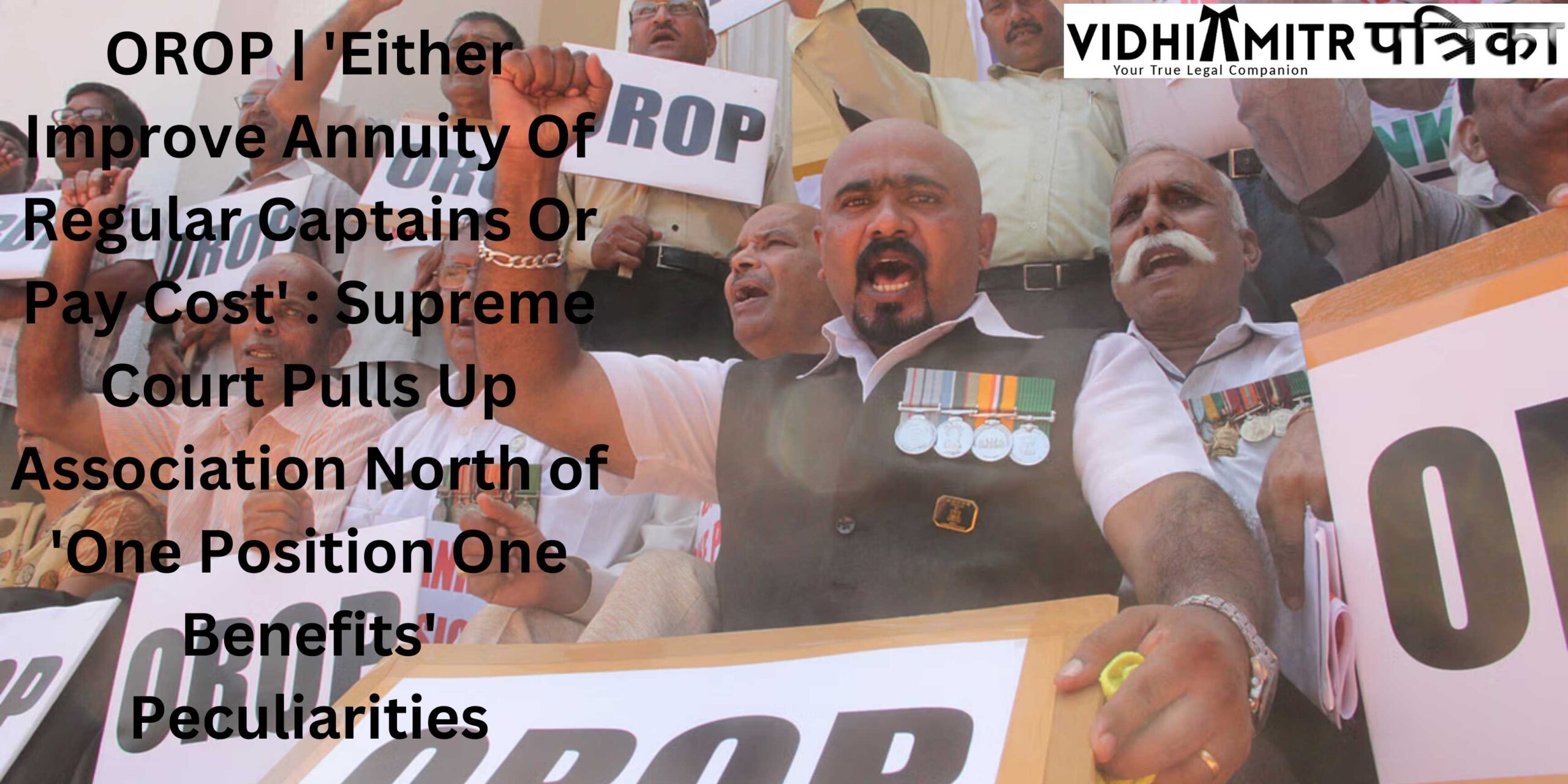 OROP | ‘Either Improve Annuity Of Regular Captains Or Pay Cost’ : Supreme Court Pulls Up Association North of ‘One Position One Benefits’ Peculiarities